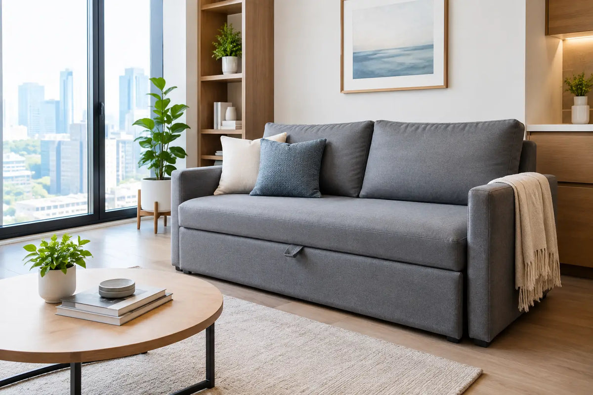 Space Saving Sofa for Condo Living That Fits