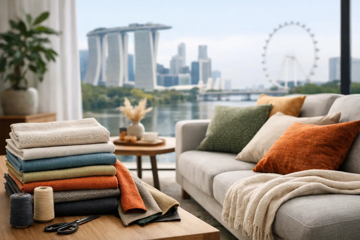 Upholstery Fabrics Singapore Homes Can Live With