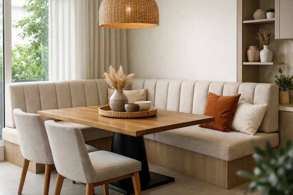 Custom Dining Banquette Singapore for Real Homes