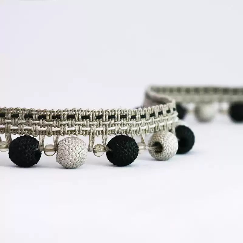 Knitted Beaded Fringe