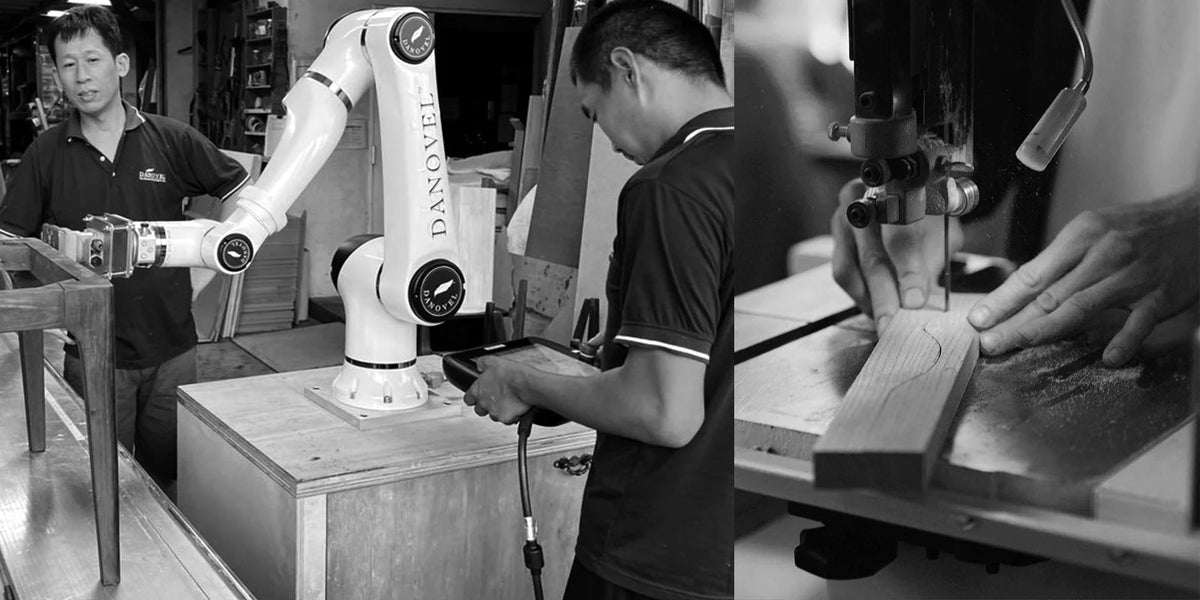 Danovel furniture makers combining precision machinery with hands-on woodworking