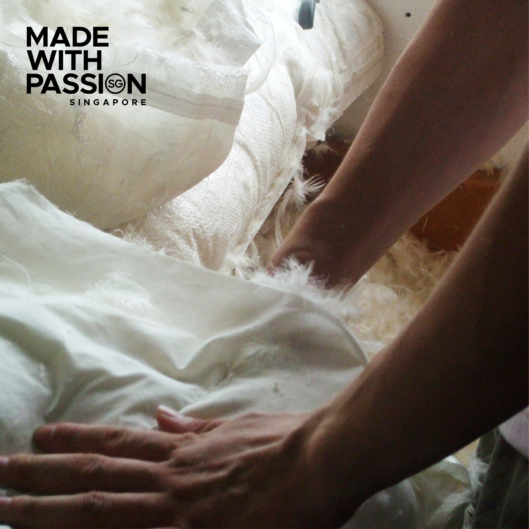 Danovel upholstery craftsmanship under Made With Passion Singapore