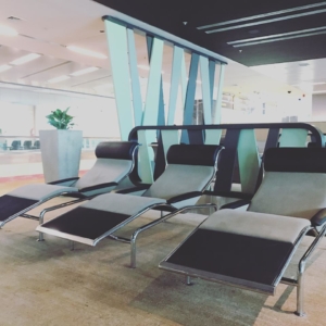 Changi Airport Lounge - Snooze Chairs