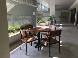 Yishun Hospital - Replication of Existing Teak Outdoor Seating