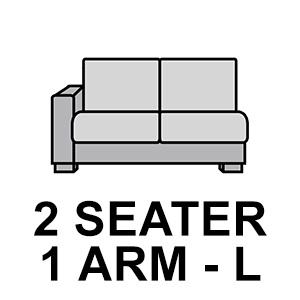 2 Seater – Single Arm – Left